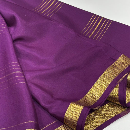 Pure Mysore Silk Saree