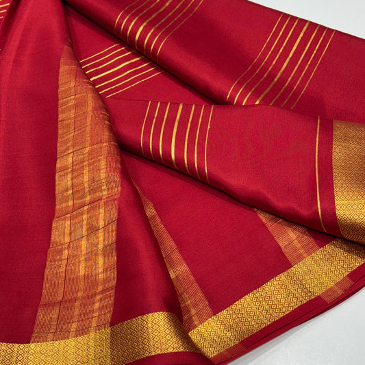 Pure Mysore Silk Saree