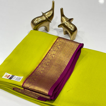 Pure Mysore Silk Saree