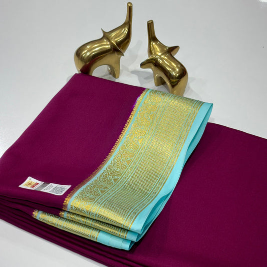 Pure Mysore Silk Saree