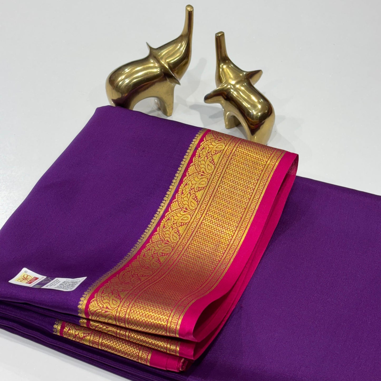 Pure Mysore Silk Saree | 100 grams | Gope Design