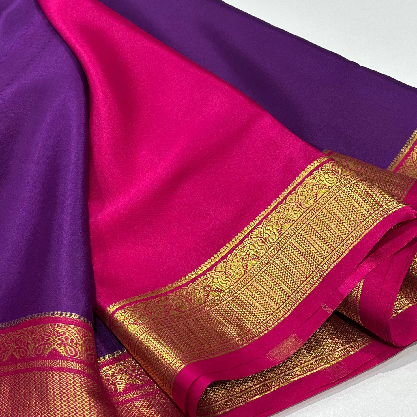 Pure Mysore Silk Saree | 100 grams | Gope Design