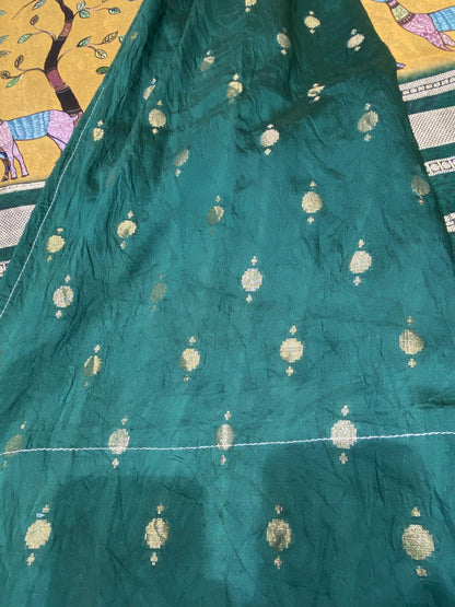 Designer Mysore Crepe Saree