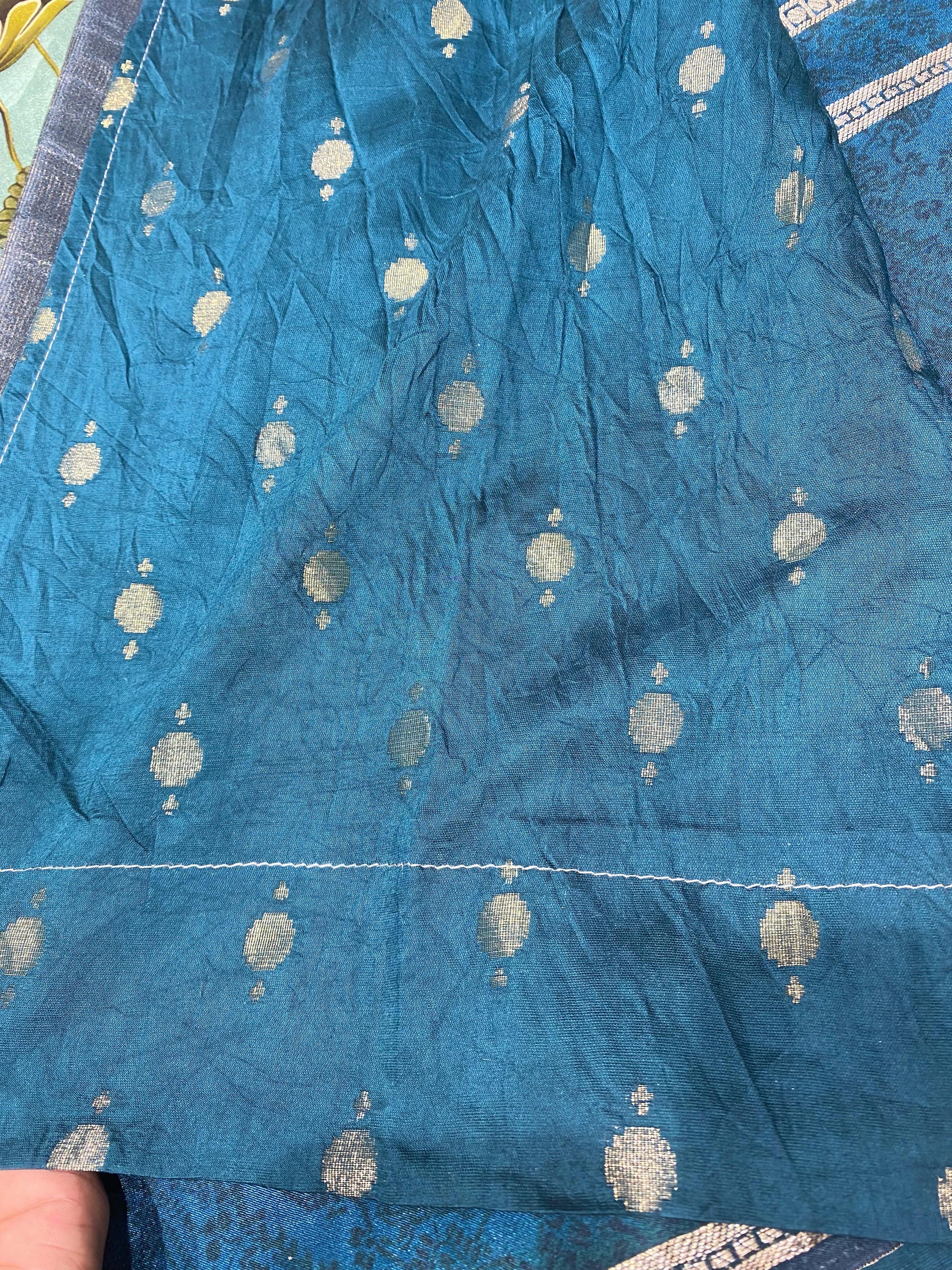 Designer Mysore Crepe Saree