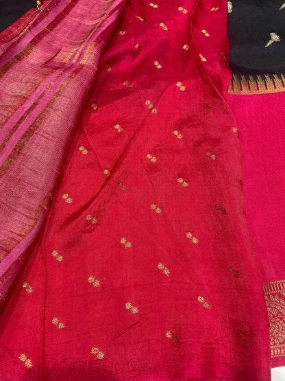 Designer Mysore Crepe Saree