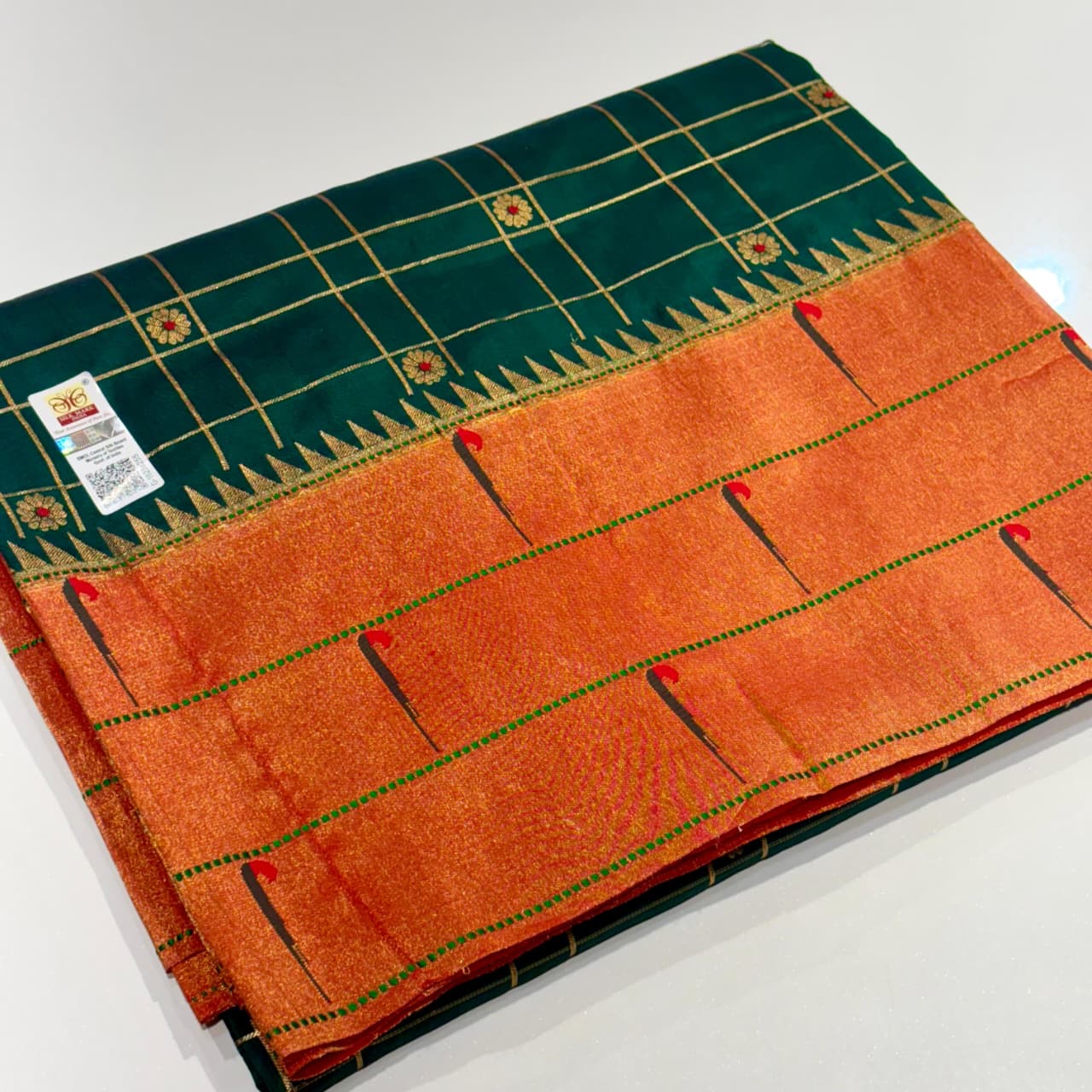 Pure Paithani Silk Saree
