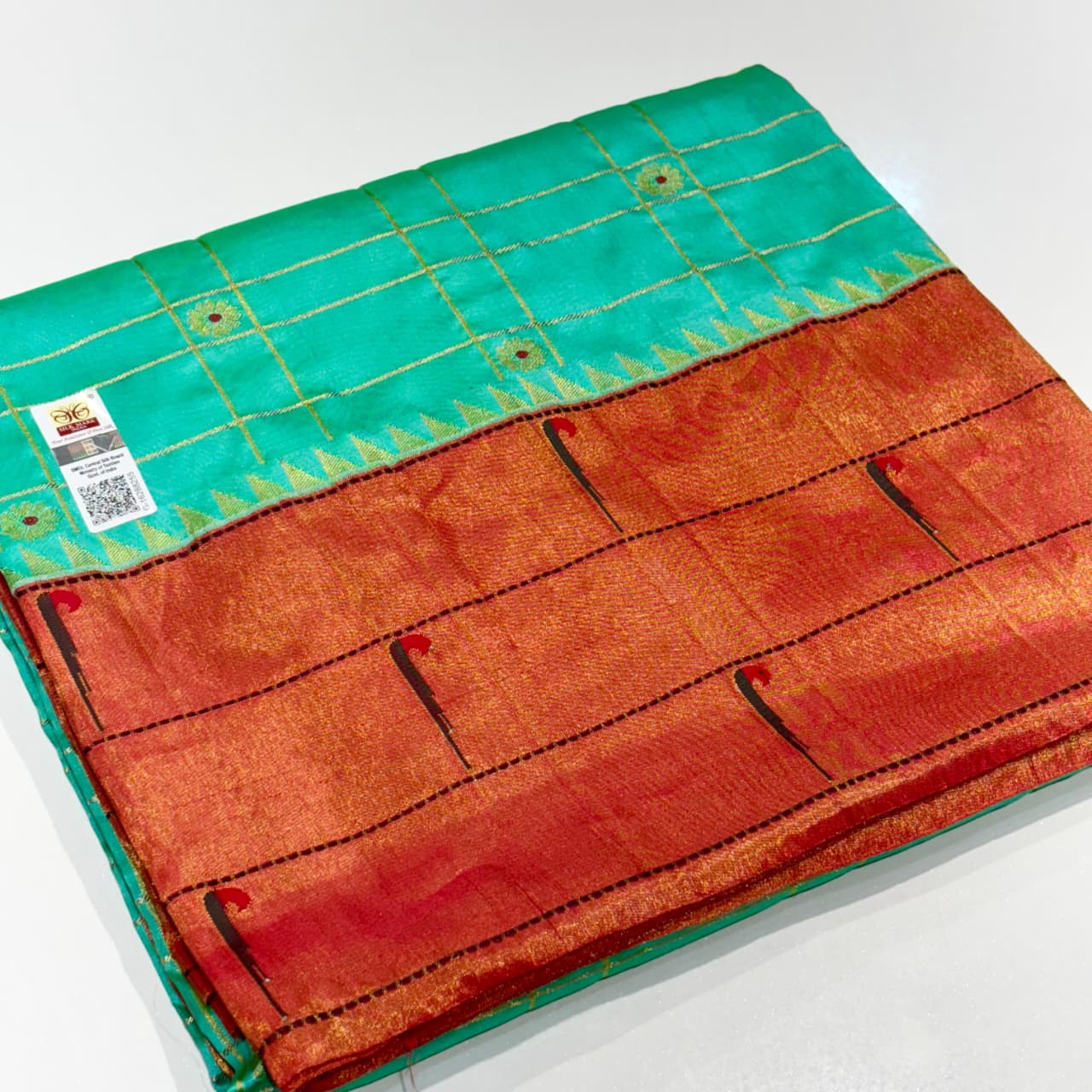 Pure Paithani Silk Saree