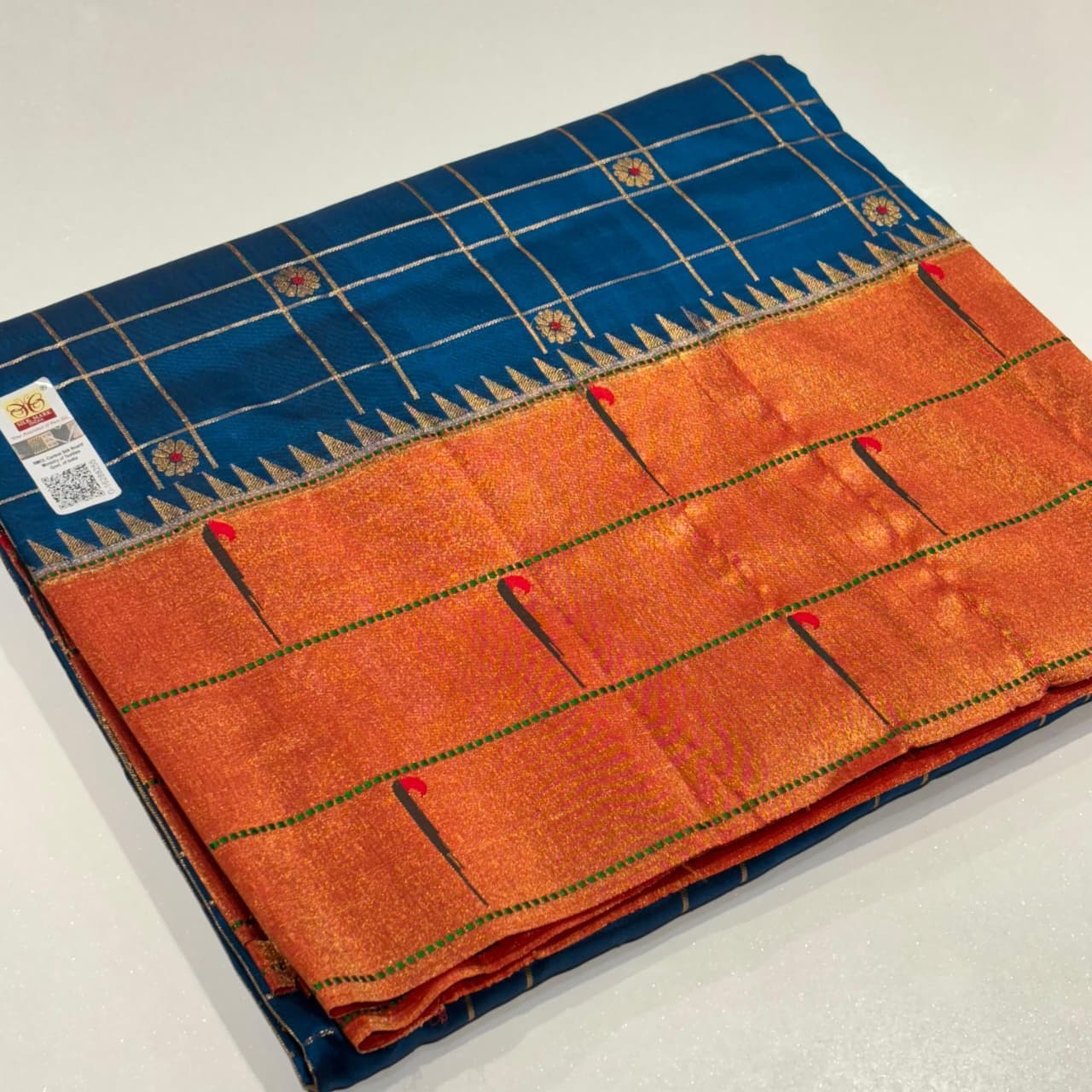 Pure Paithani Silk Saree