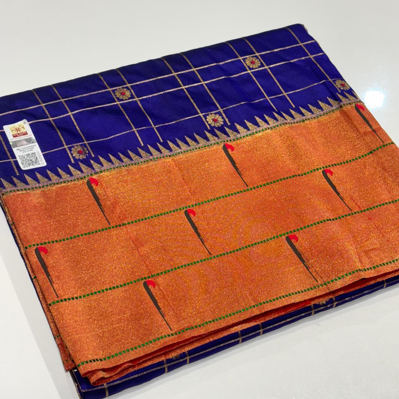 Pure Paithani Silk Saree