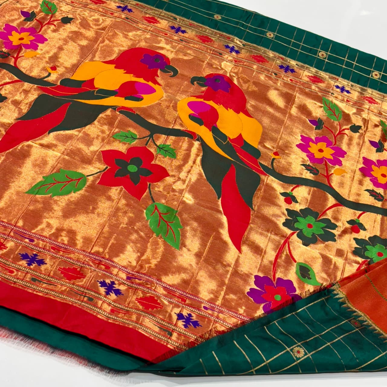 Pure Paithani Silk Saree