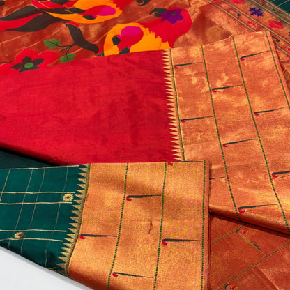Pure Paithani Silk Saree