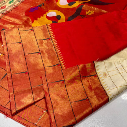 Pure Paithani Silk Saree