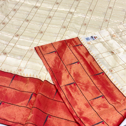 Pure Paithani Silk Saree
