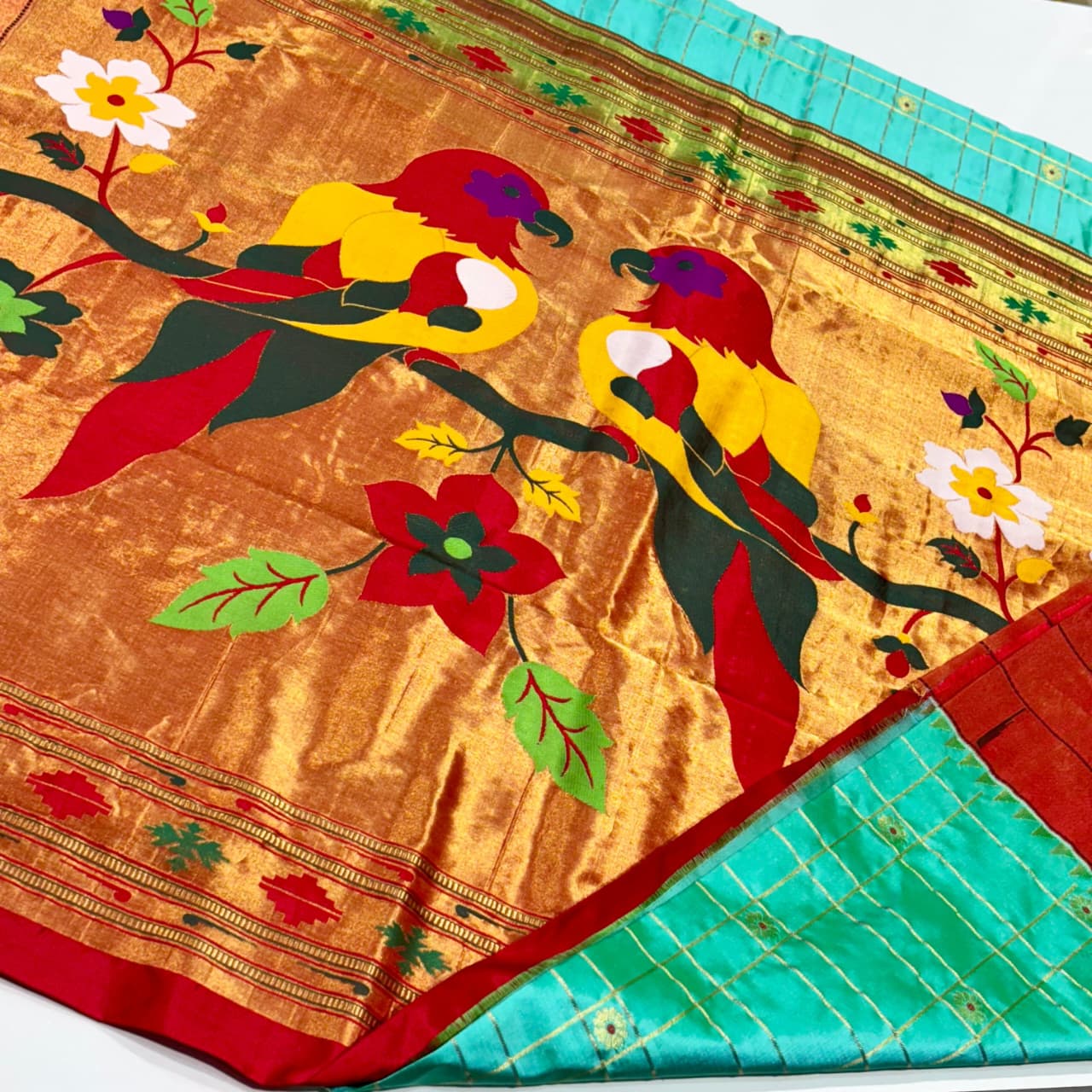 Pure Paithani Silk Saree