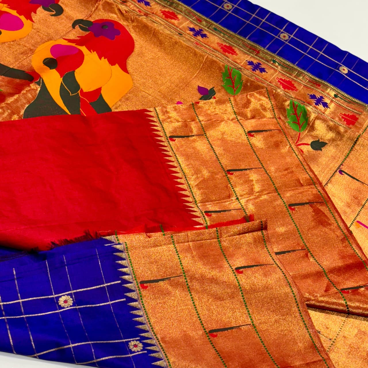 Pure Paithani Silk Saree