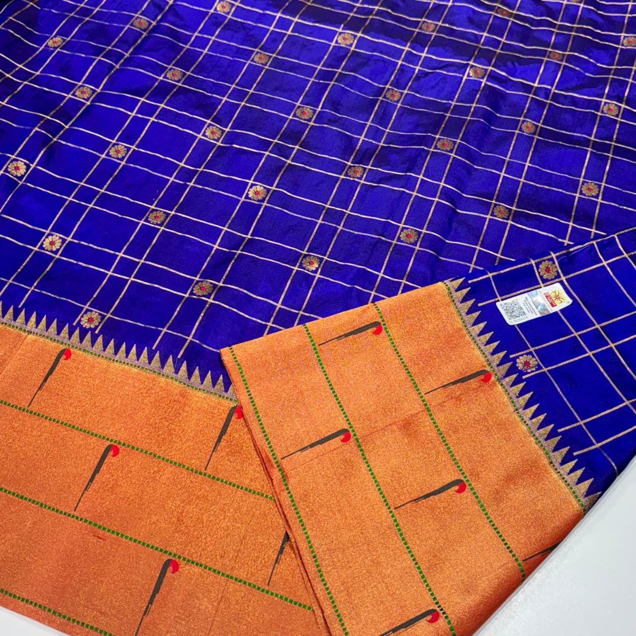 Pure Paithani Silk Saree