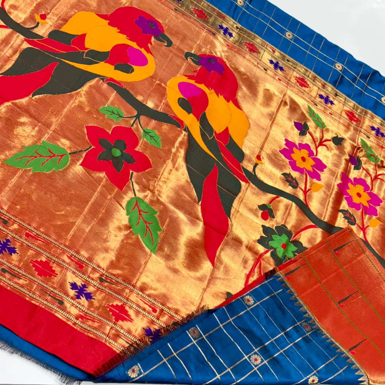 Pure Paithani Silk Saree