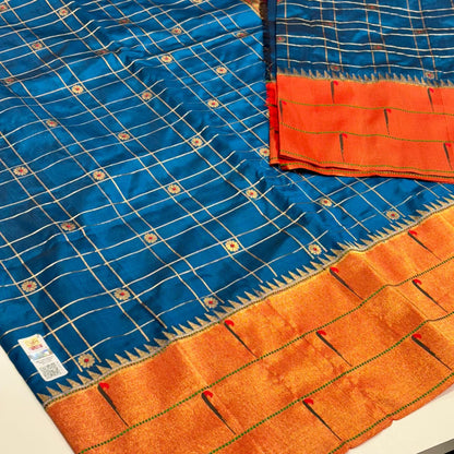 Pure Paithani Silk Saree