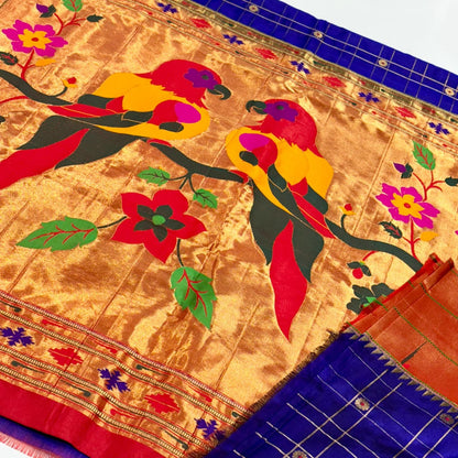 Pure Paithani Silk Saree