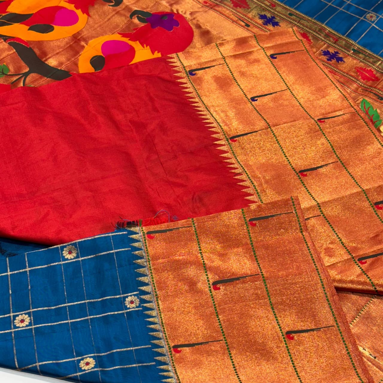 Pure Paithani Silk Saree