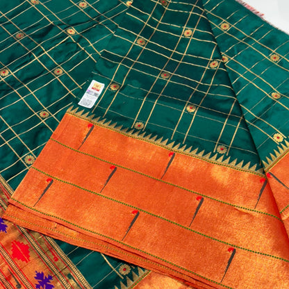 Pure Paithani Silk Saree