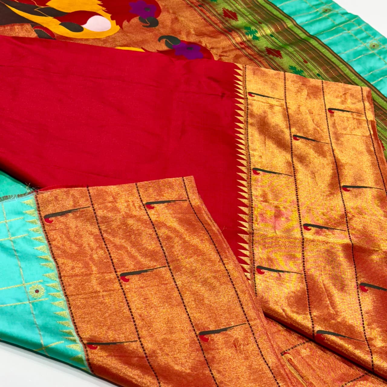 Pure Paithani Silk Saree