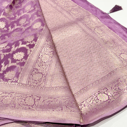 Banarasi Jaal Work Saree