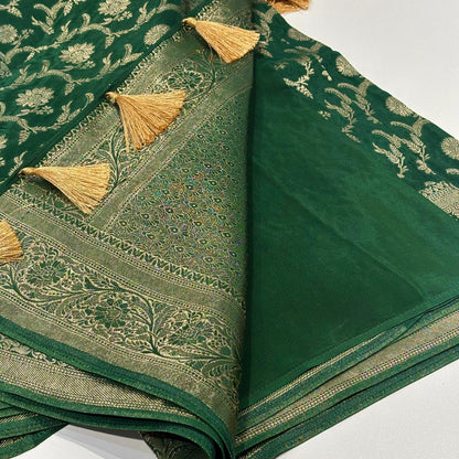 Banarasi Jaal Work Saree