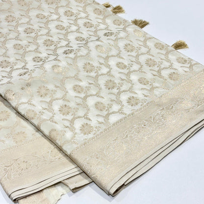 Banarasi Jaal Work Saree