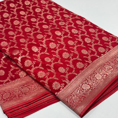 Banarasi Jaal Work Saree