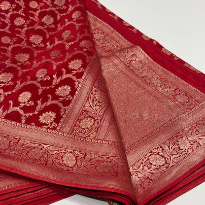 Banarasi Jaal Work Saree