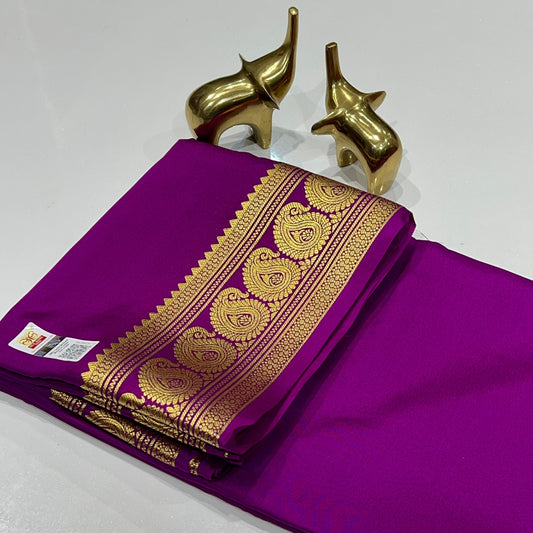Pure Mysore Silk Saree