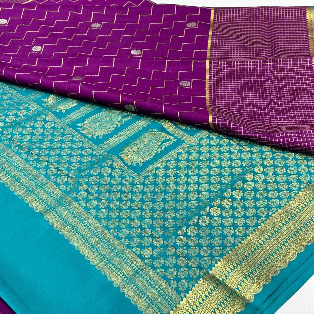 Pure Mysore Silk Saree