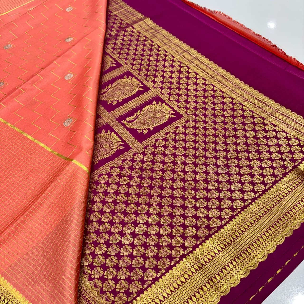 Pure Mysore Silk Saree