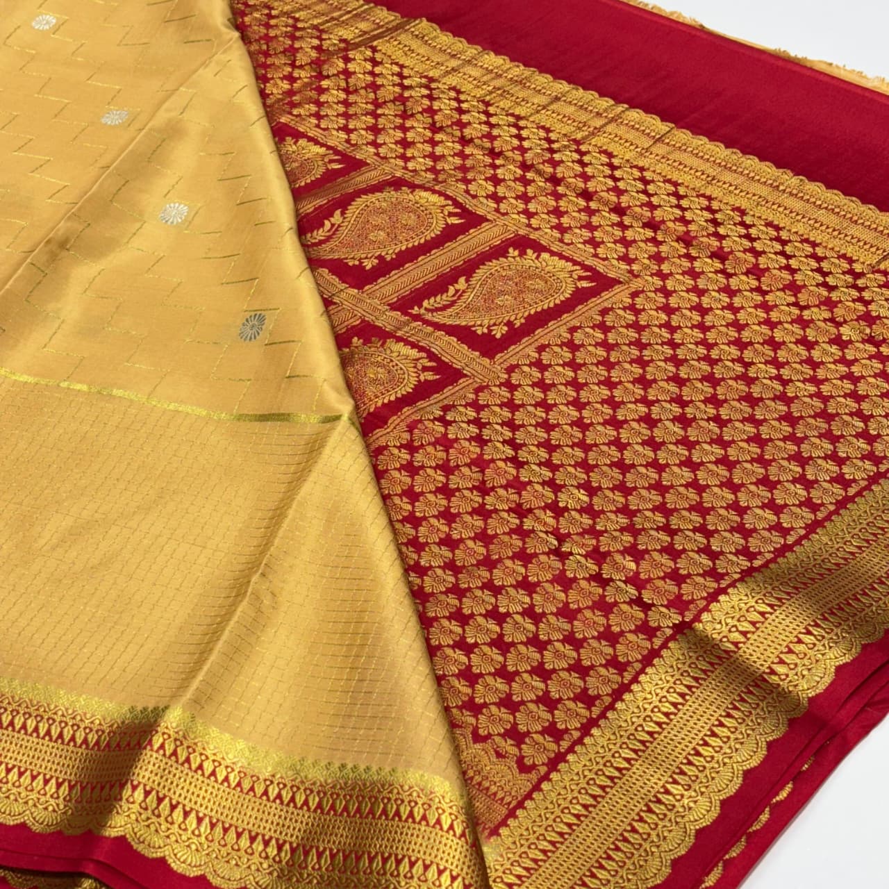 Pure Mysore Silk Saree