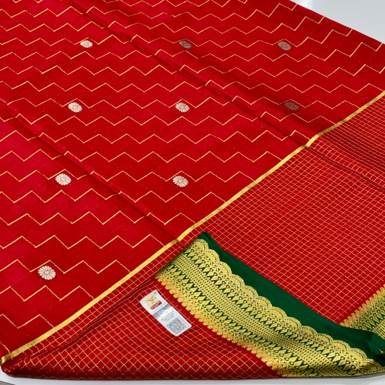 Pure Mysore Silk Saree