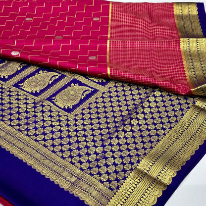 Pure Mysore Silk Saree