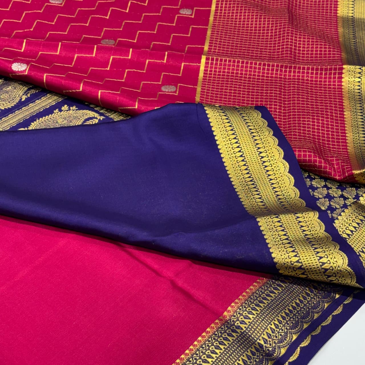 Pure Mysore Silk Saree