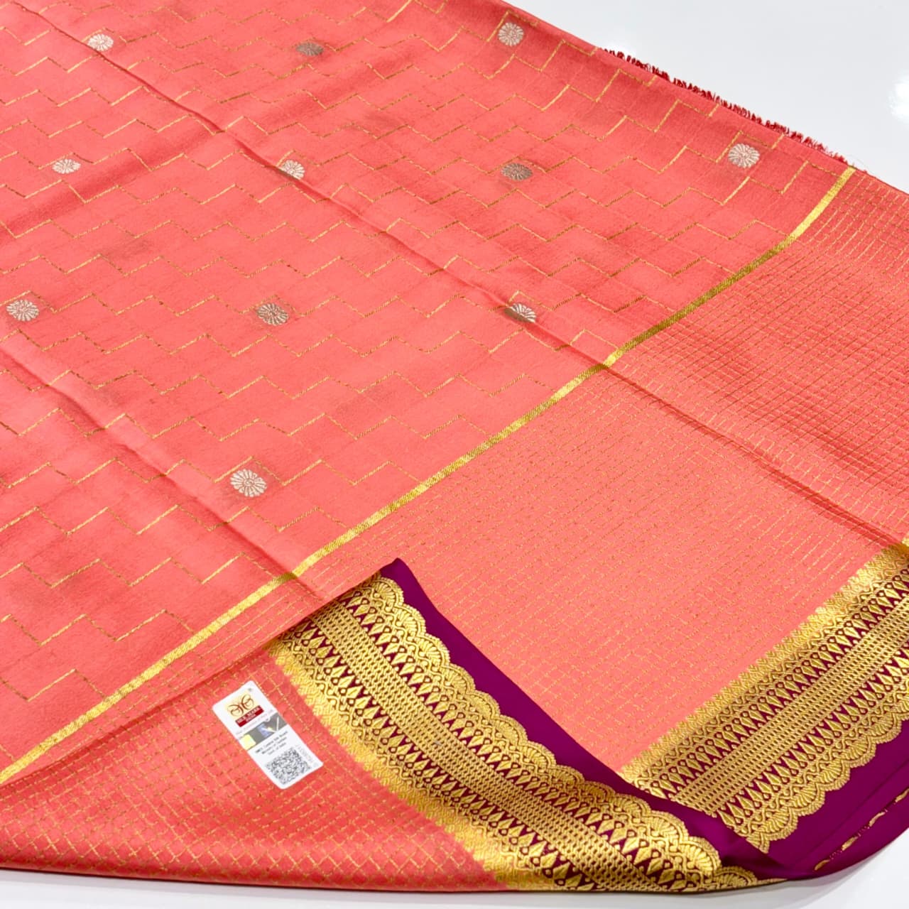 Pure Mysore Silk Saree