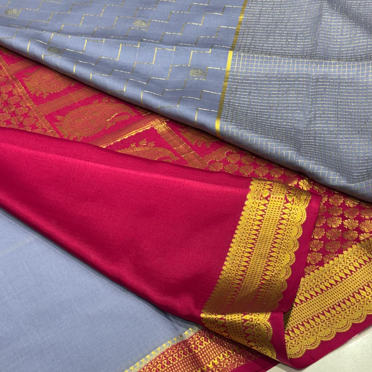 Pure Mysore Silk Saree