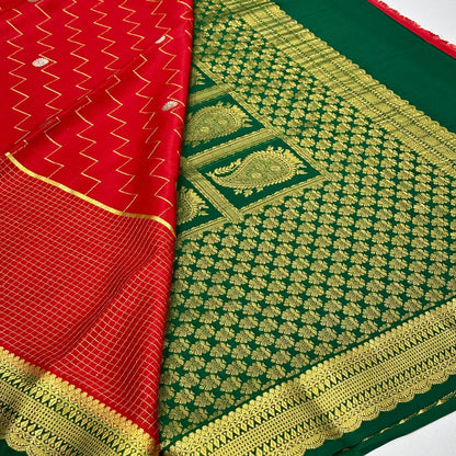 Pure Mysore Silk Saree