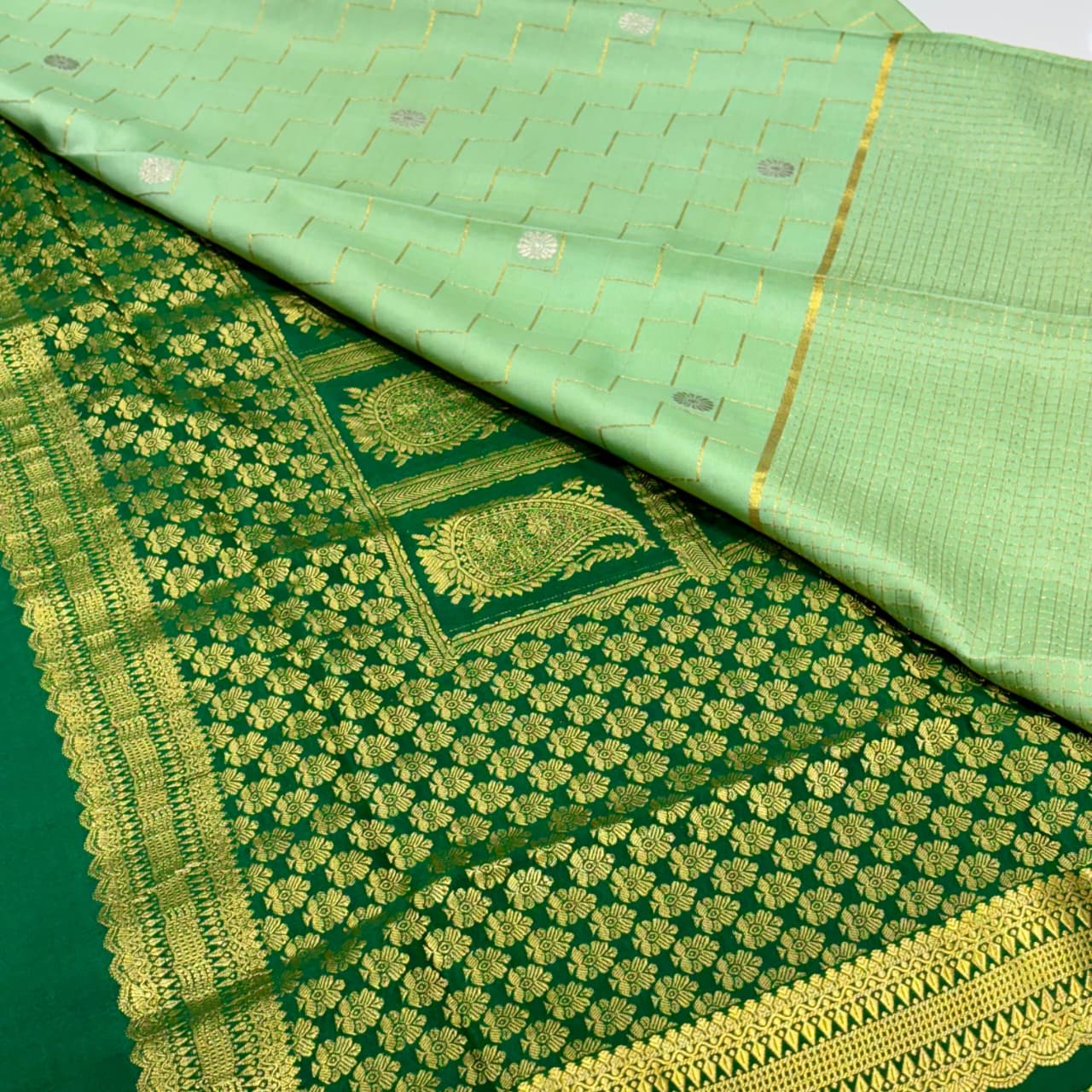 Pure Mysore Silk Saree
