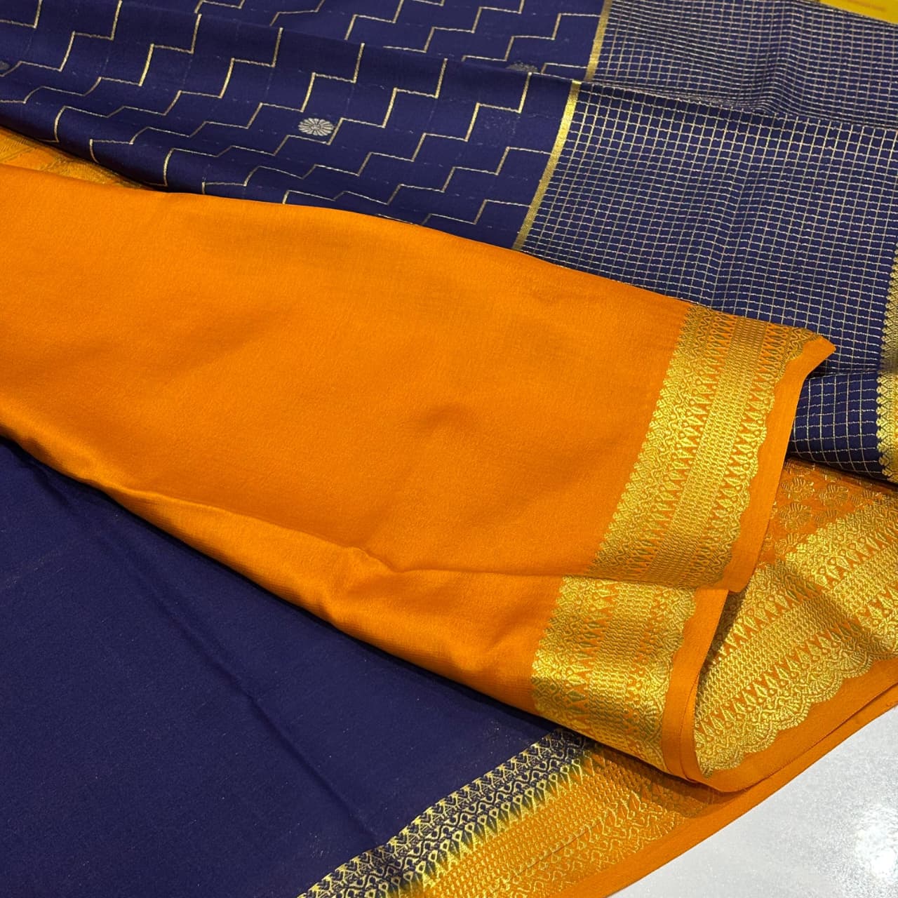 Pure Mysore Silk Saree