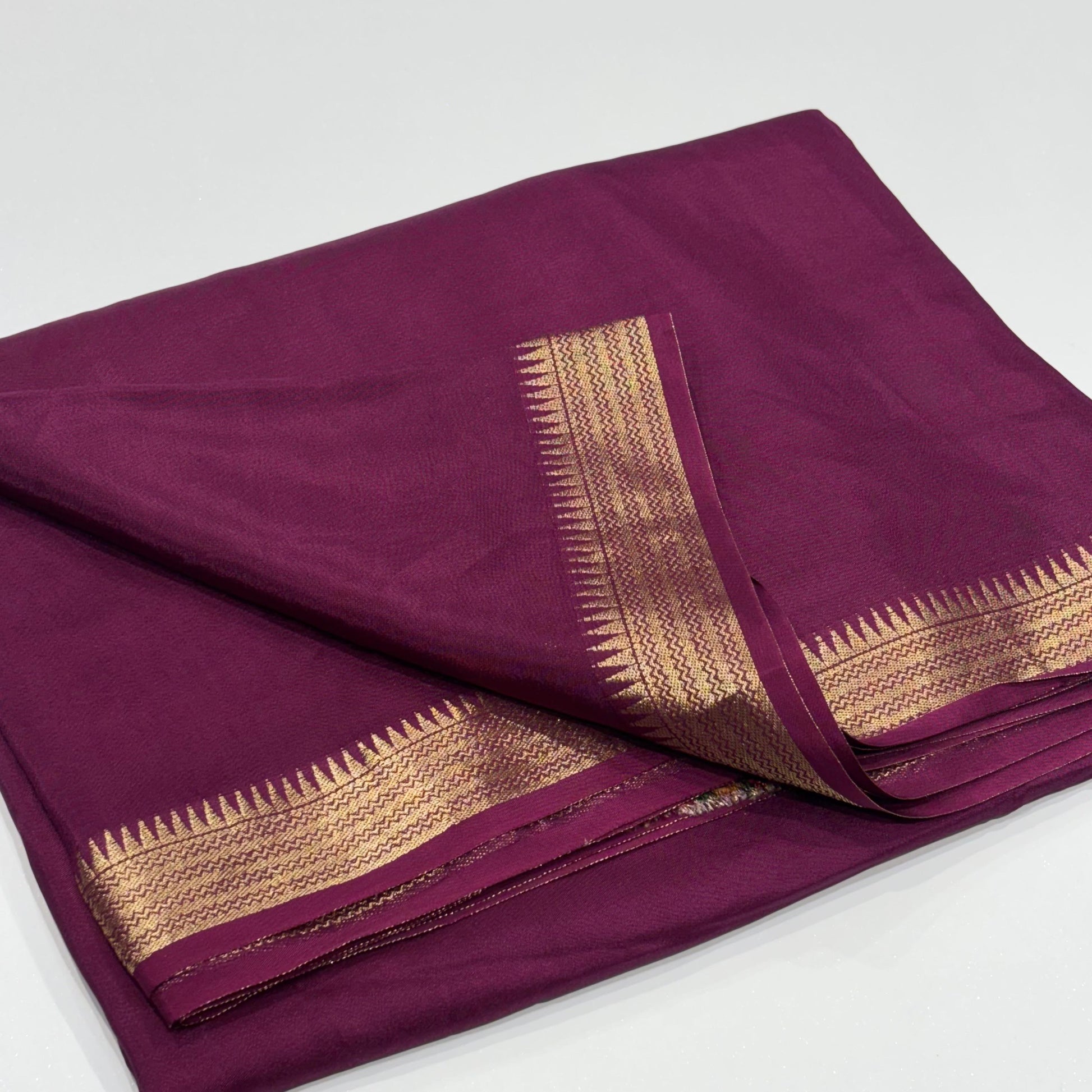 Semi Mysore Silk Saree