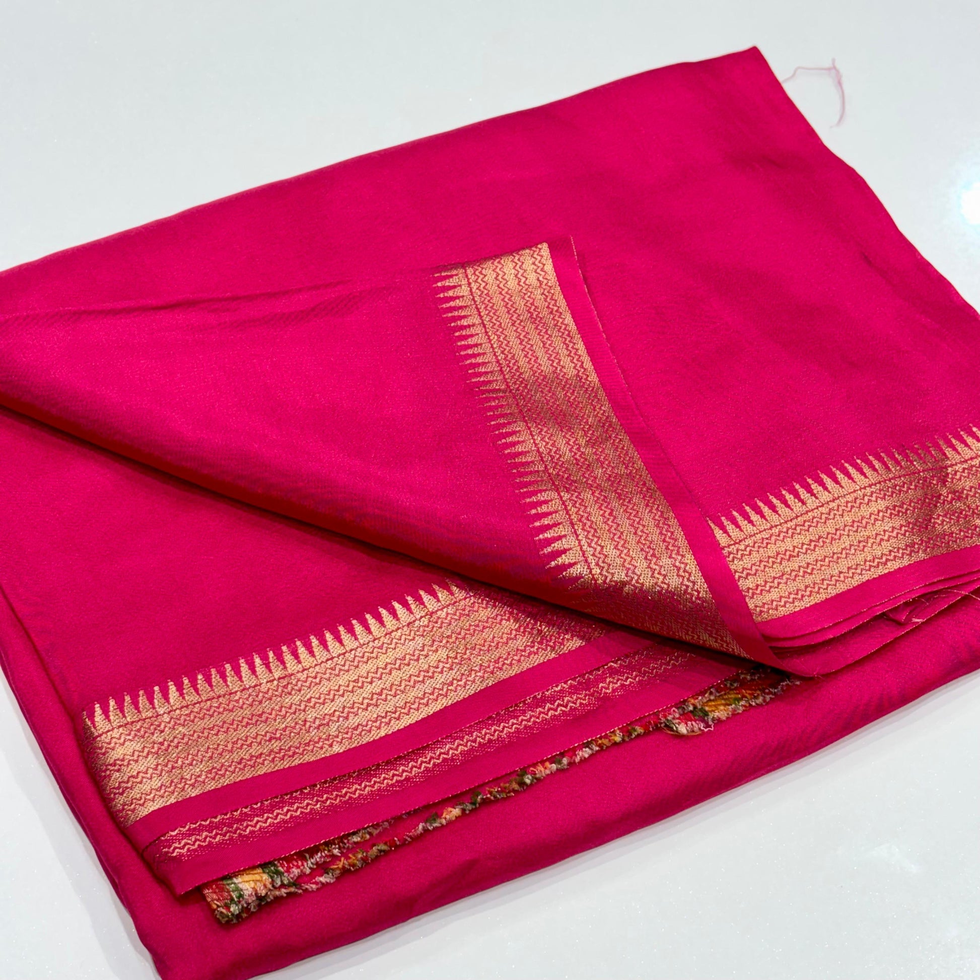 Semi Mysore Silk Saree