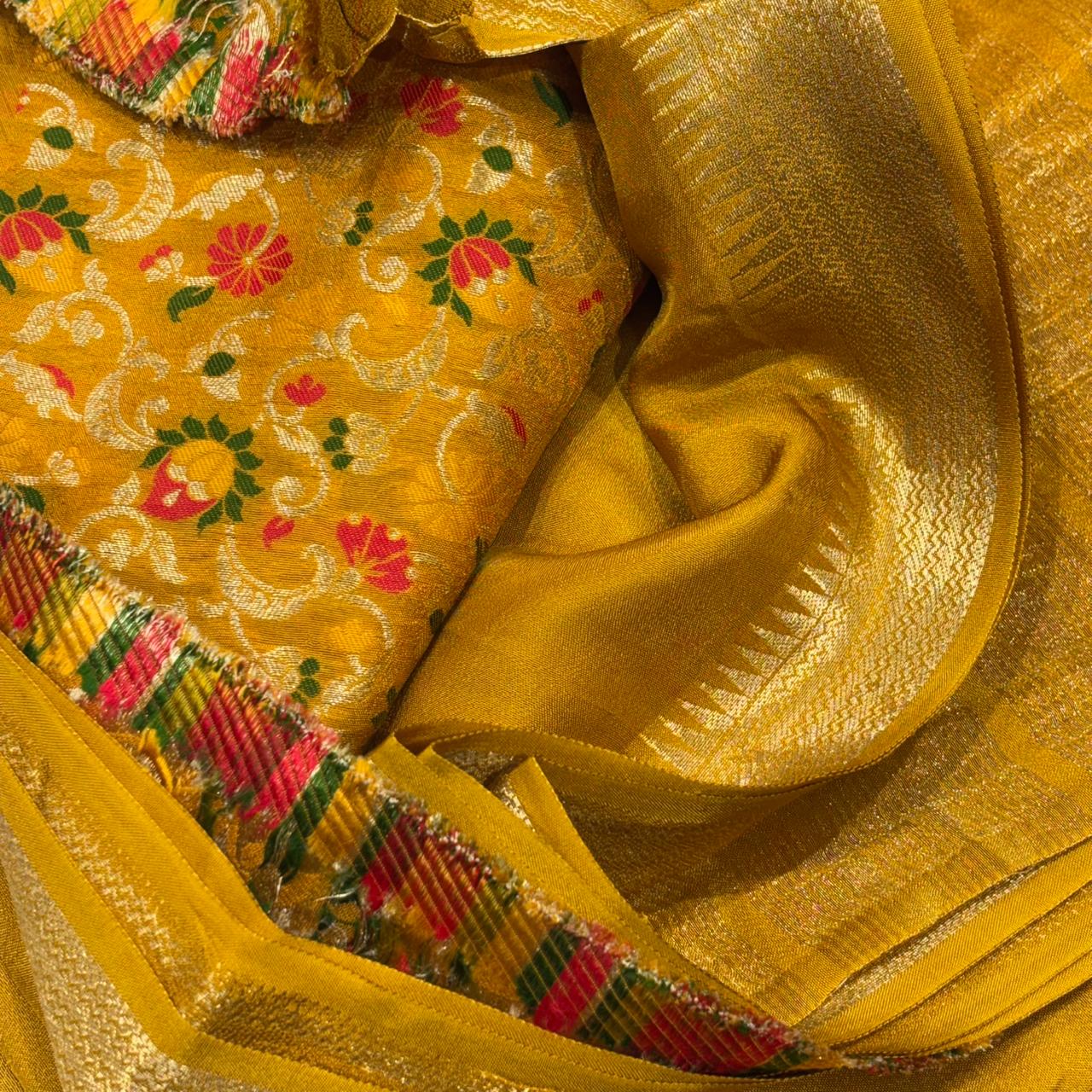 Semi Mysore Silk Saree