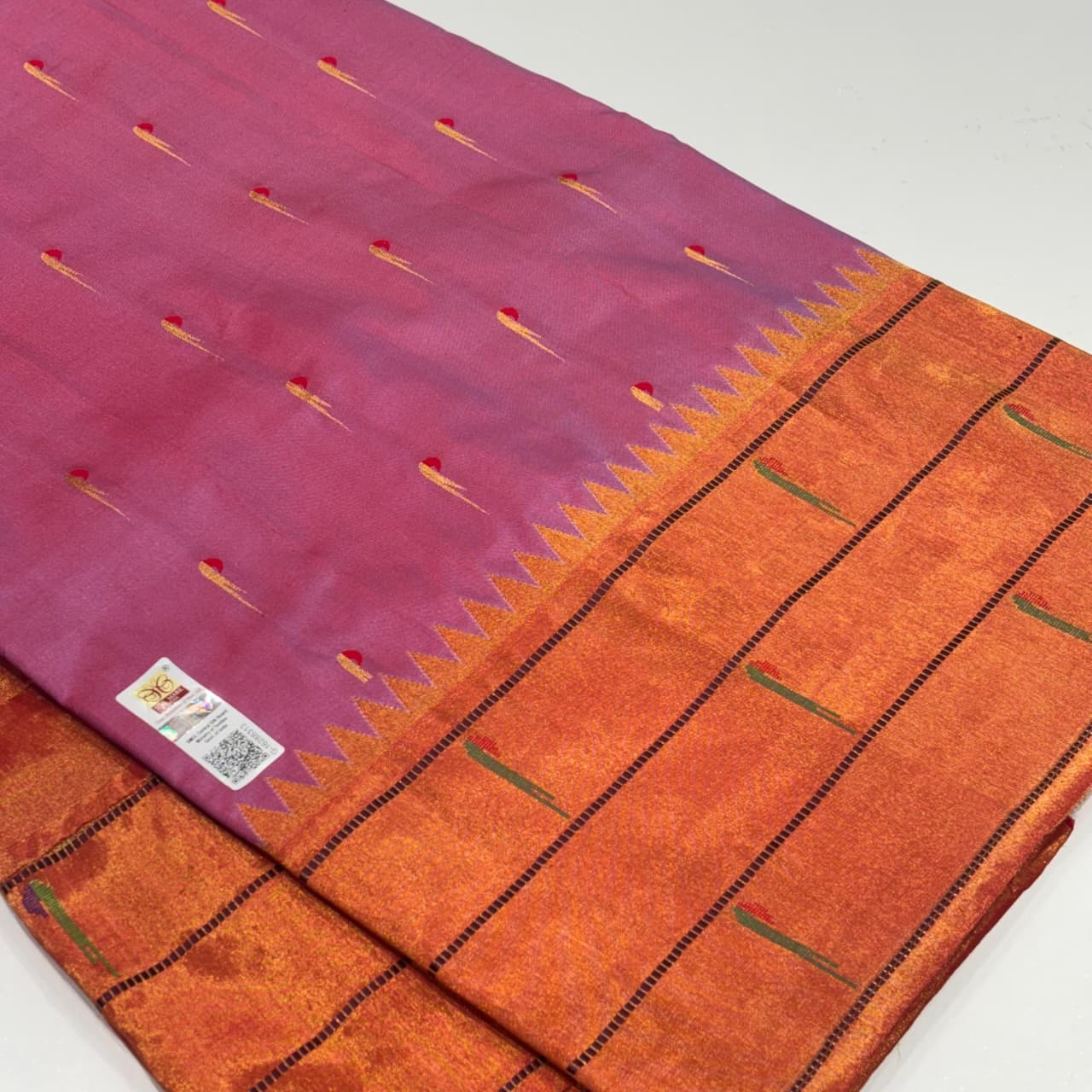 Pure Paithani Silk Saree