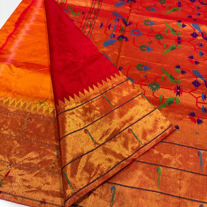 Pure Paithani Silk Saree