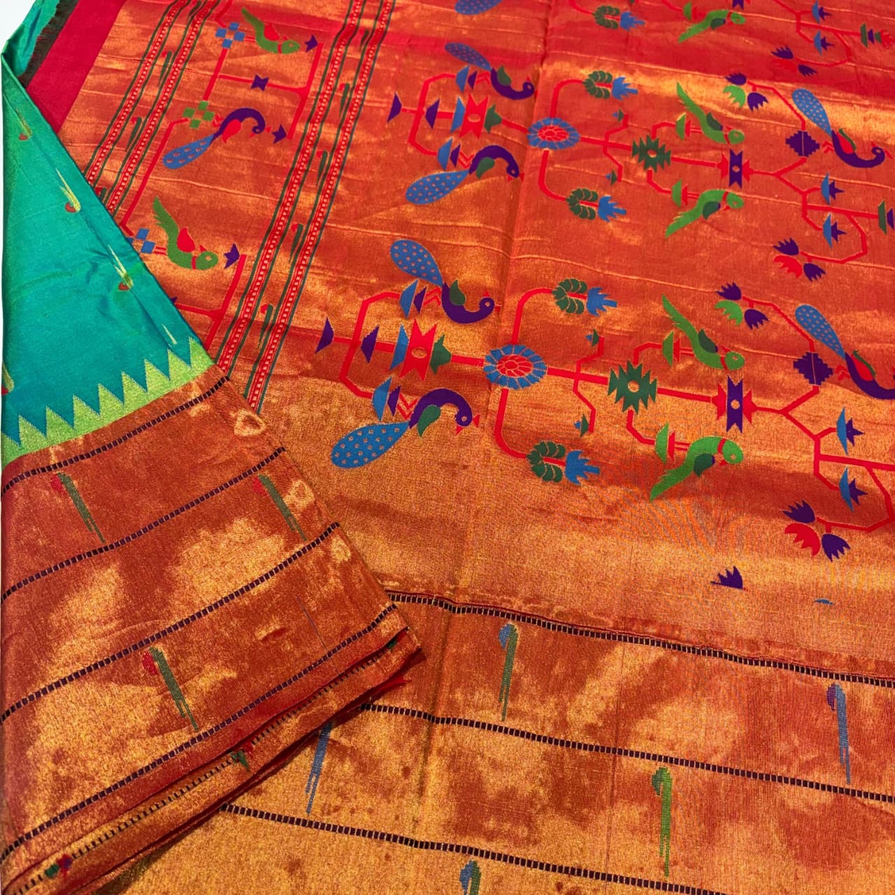 Pure Paithani Silk Saree