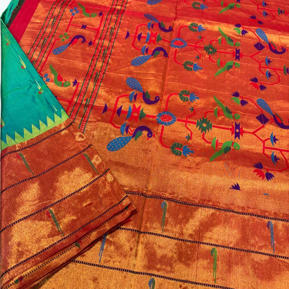 Pure Paithani Silk Saree